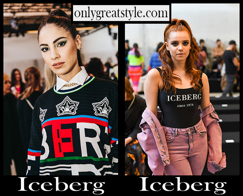 Fashion show Iceberg 2020 21 F W womens runway