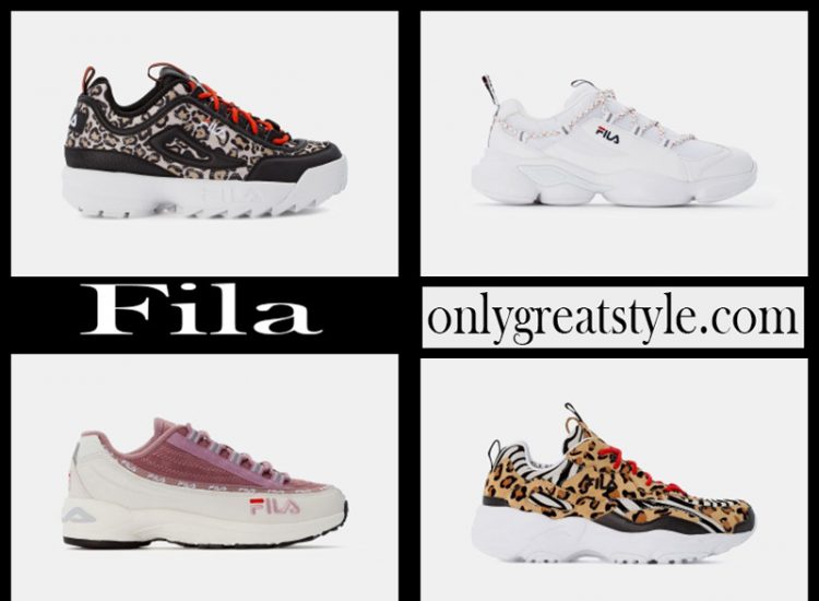 New arrivals Fila womens shoes 2020 sneakers