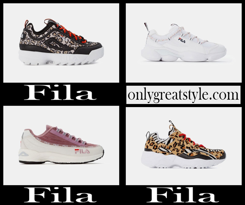 New arrivals Fila womens shoes 2020 sneakers