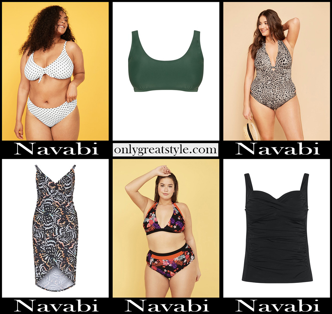 Bikinis Navabi Curvy 2020 womens plus size swimwear