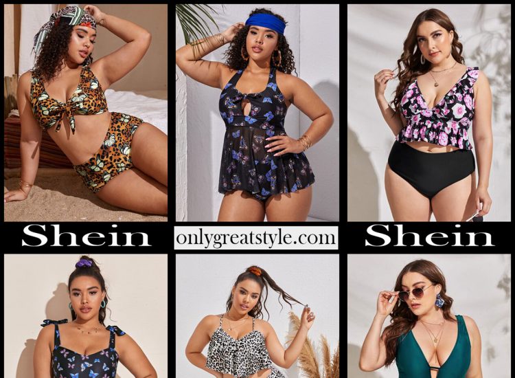 Bikinis Shein Curvy 2020 swimwear plus size summer