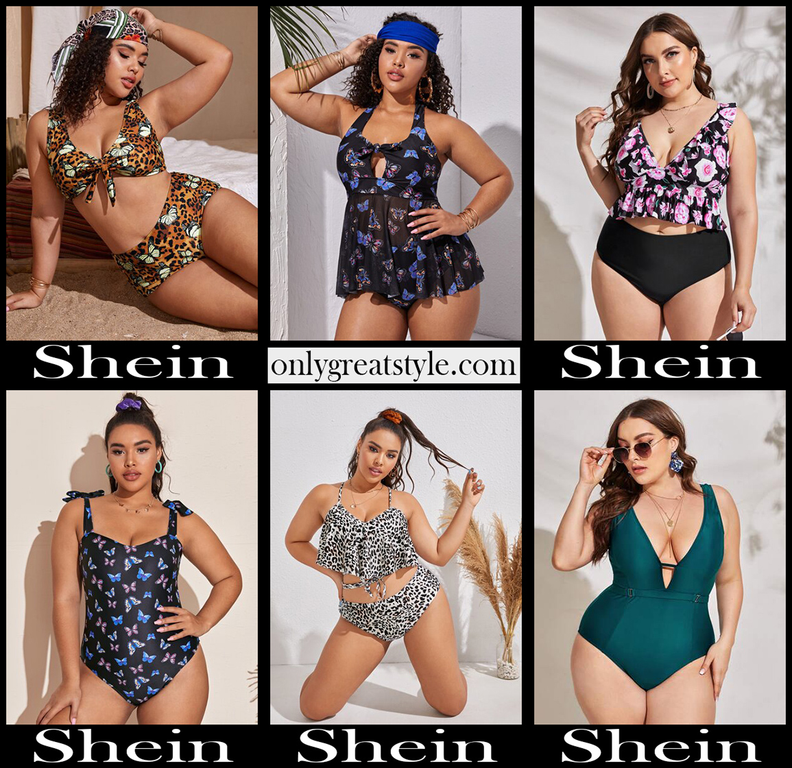 Bikinis Shein Curvy 2020 swimwear plus size summer