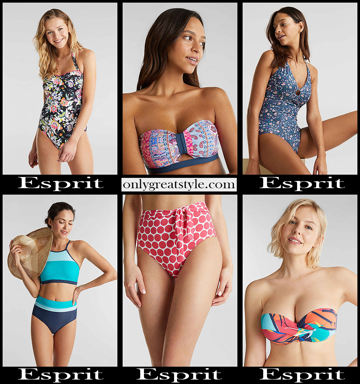 Esprit bikinis 2020 swimwear womens accessories