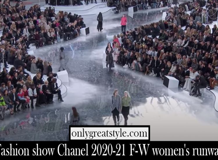 Fashion show Chanel 2020 21 F W womens runway