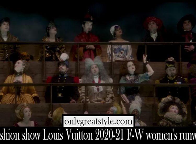 Fashion show Louis Vuitton 2020 21 F W womens runway