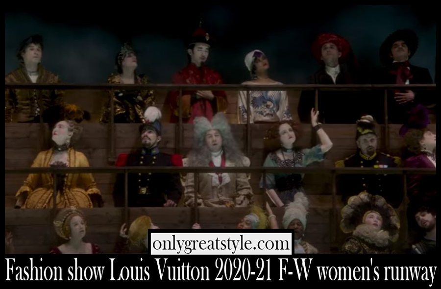 Fashion show Louis Vuitton 2020 21 F W womens runway