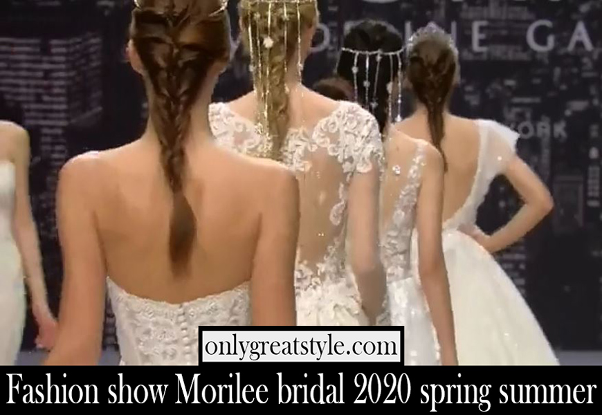 Fashion show Morilee bridal 2020 spring summer