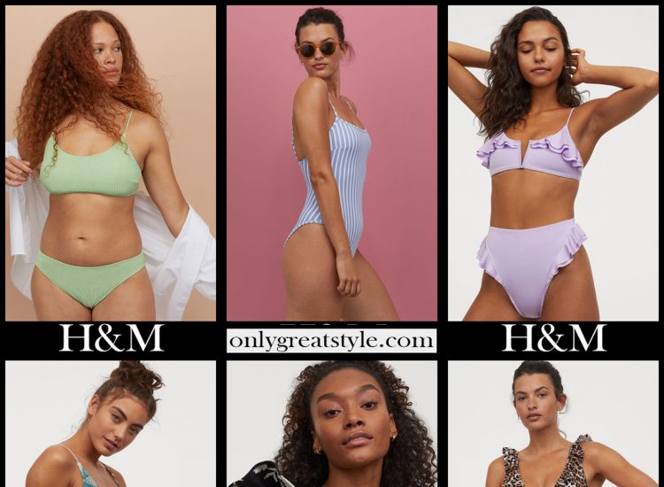 HM bikinis 2020 swimwear womens accessories