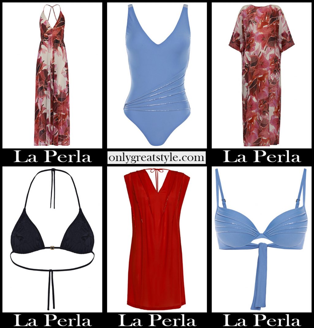La Perla beachwear 2020 swimwear bikinis accessories