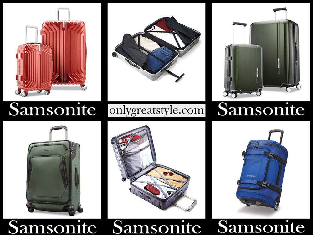 Samsonite suitcases 2020 travel bags new arrivals Samsonite suitcases 2020 travel bags new arrivals