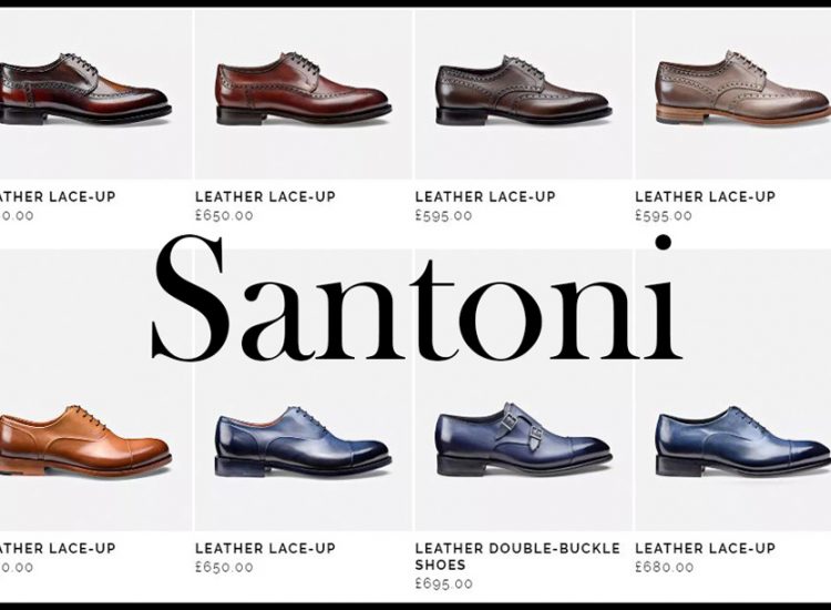 Santoni shoes 2020 mens footwear new arrivals 2