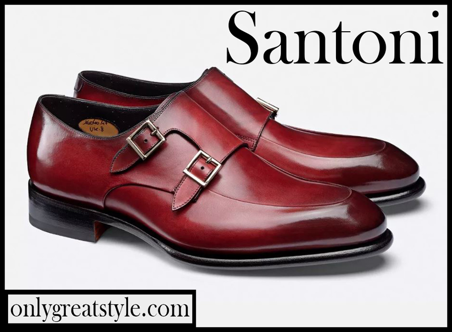 Santoni shoes 2020 mens footwear new arrivals