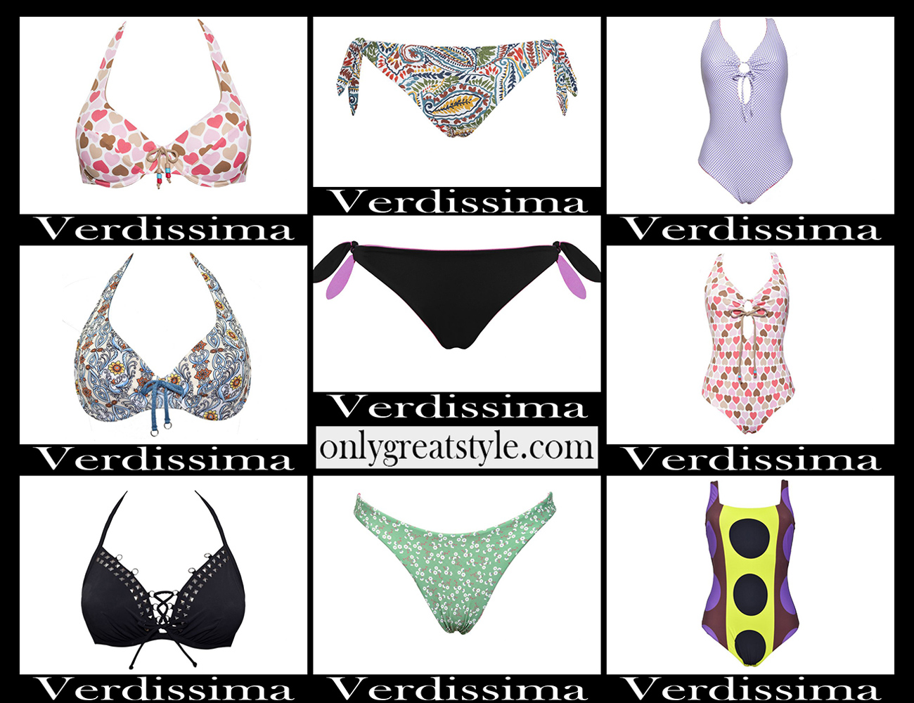 Verdissima bikinis 2020 swimwear womens accessories