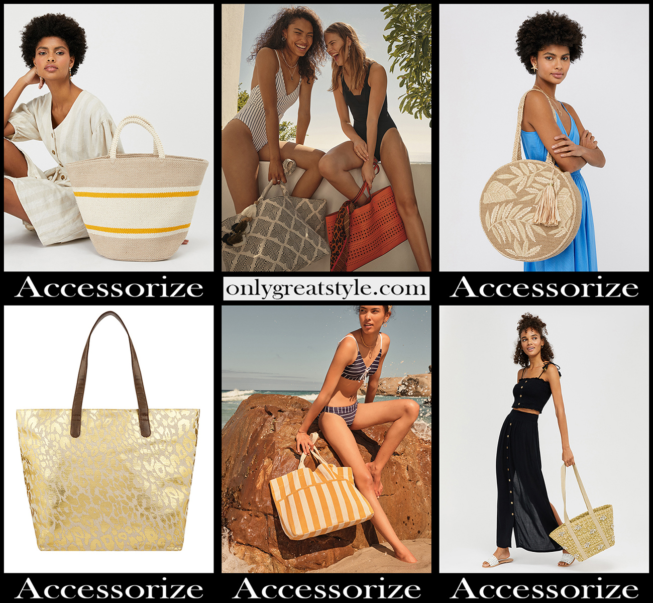 Accessorize beach bags 2020 womens new arrivals Accessorize beach bags 2020 womens new arrivals