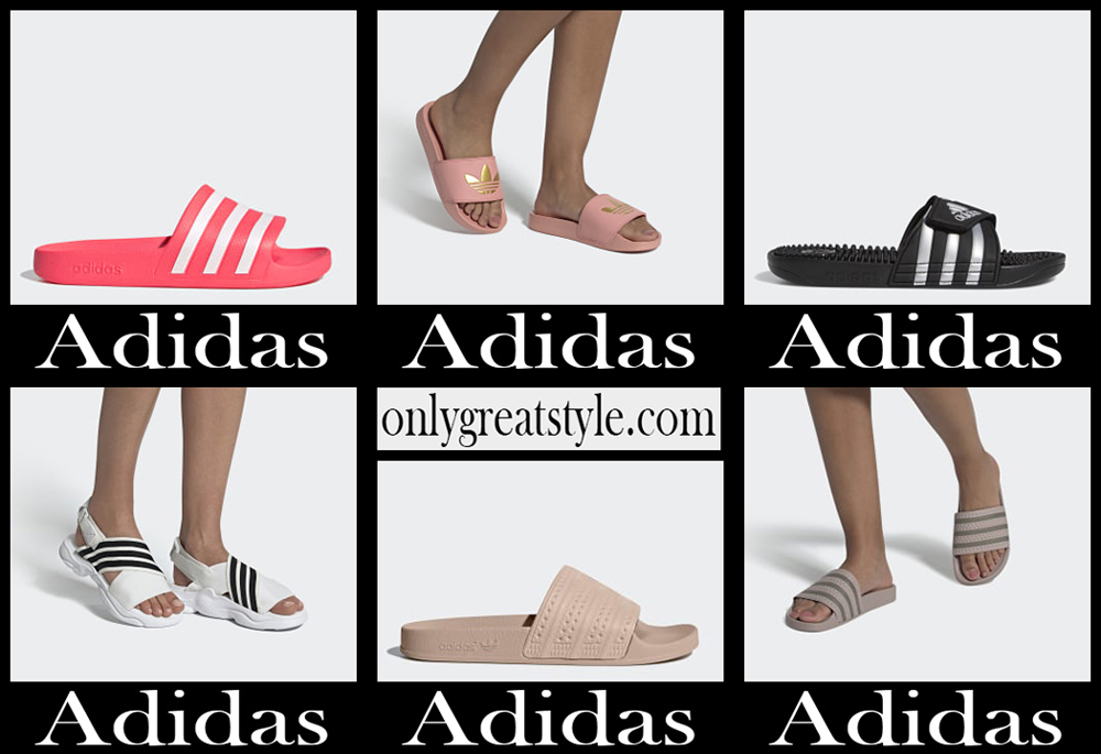 Adidas slides 2020 womens shoes new arrivals