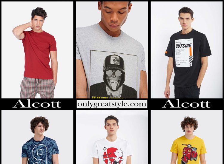 Alcott t shirts 2020 mens fashion new arrivals clothing
