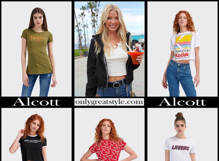 Alcott t shirts 2020 womens clothing new arrivals