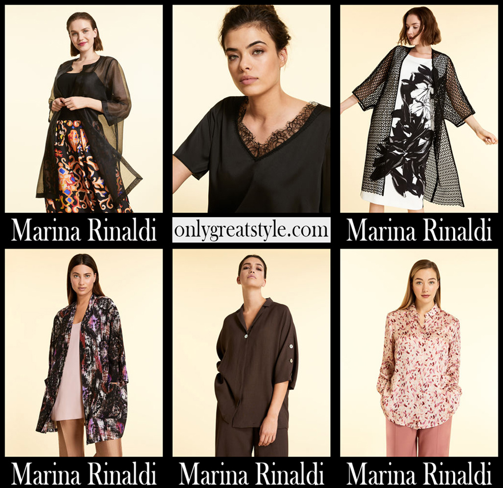 Blouses Marina Rinaldi Curvy 2020 shirts plus size fashion