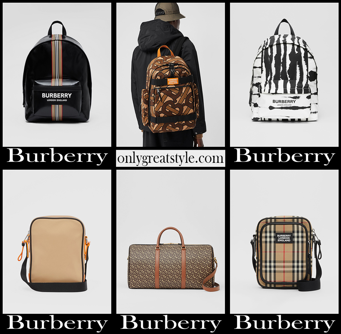 Burberry bags 2020 21 mens handbags new arrivals