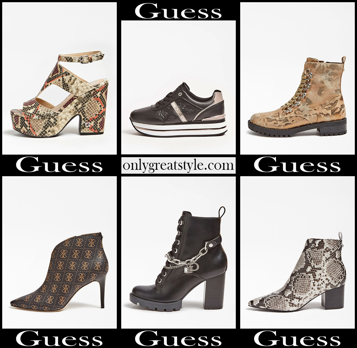 Guess shoes 2020 womens footwear new arrivals Guess shoes 2020 womens footwear new arrivals