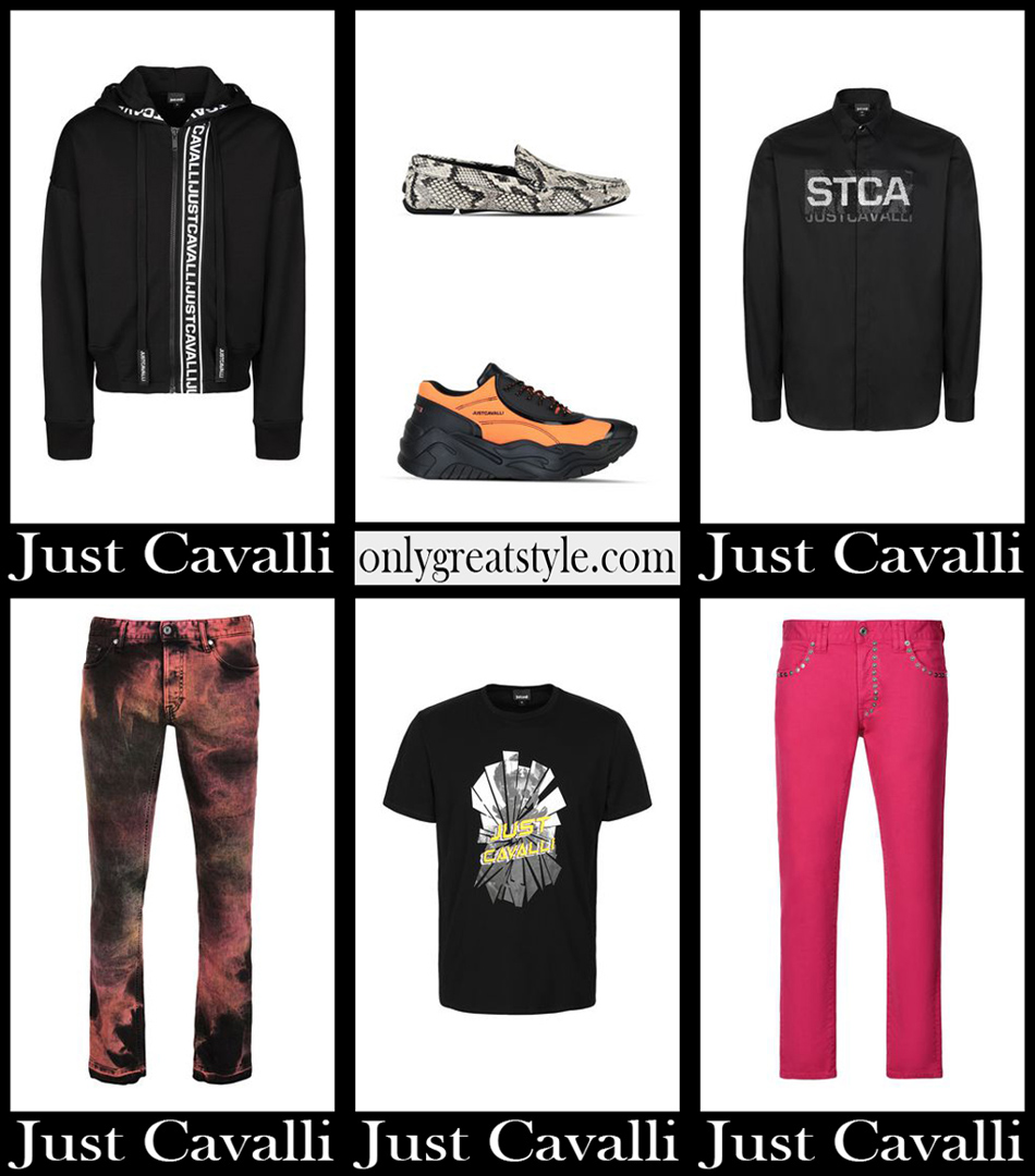 Just Cavalli clothing 2020 21 mens fashion new arrivals