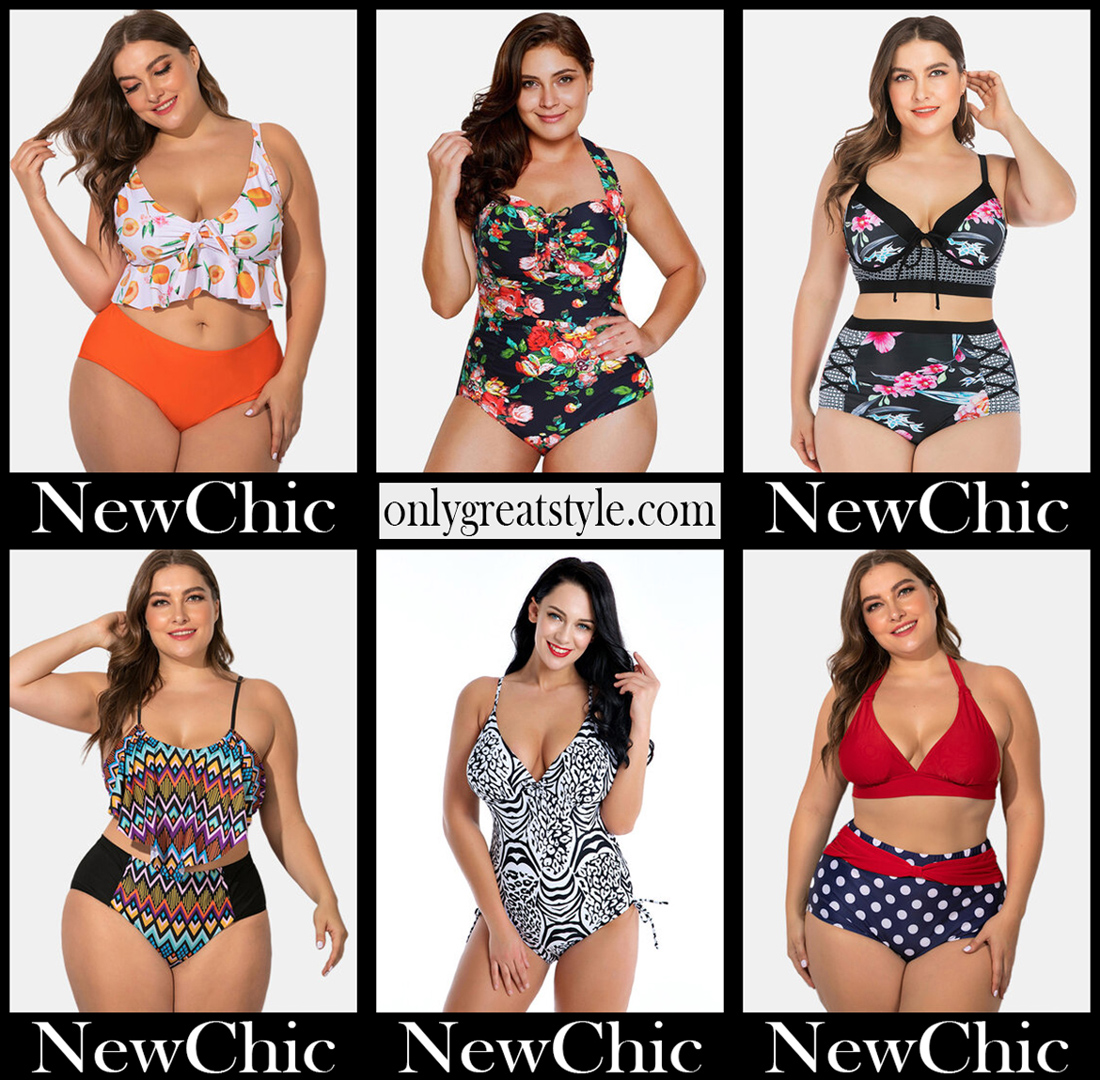 Plus size Bikinis NewChic curvy swimwear accessories