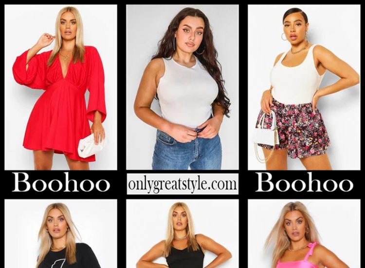 Plus size Boohoo clothing curvy new arrivals women