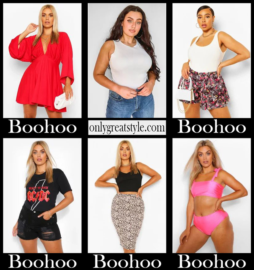 Plus size Boohoo clothing curvy new arrivals women
