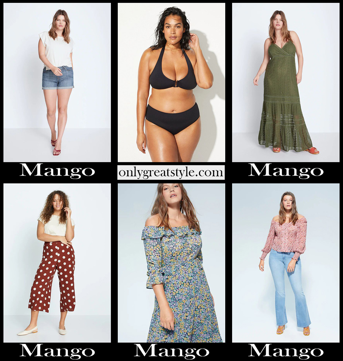 Plus size Mango clothing curvy new arrivals women