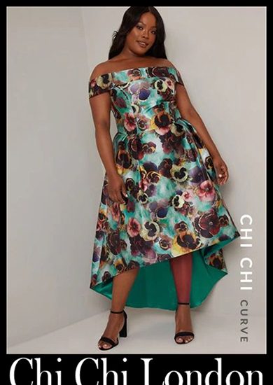 Plus size dresses Chi Chi London clothing fashion curvy 22