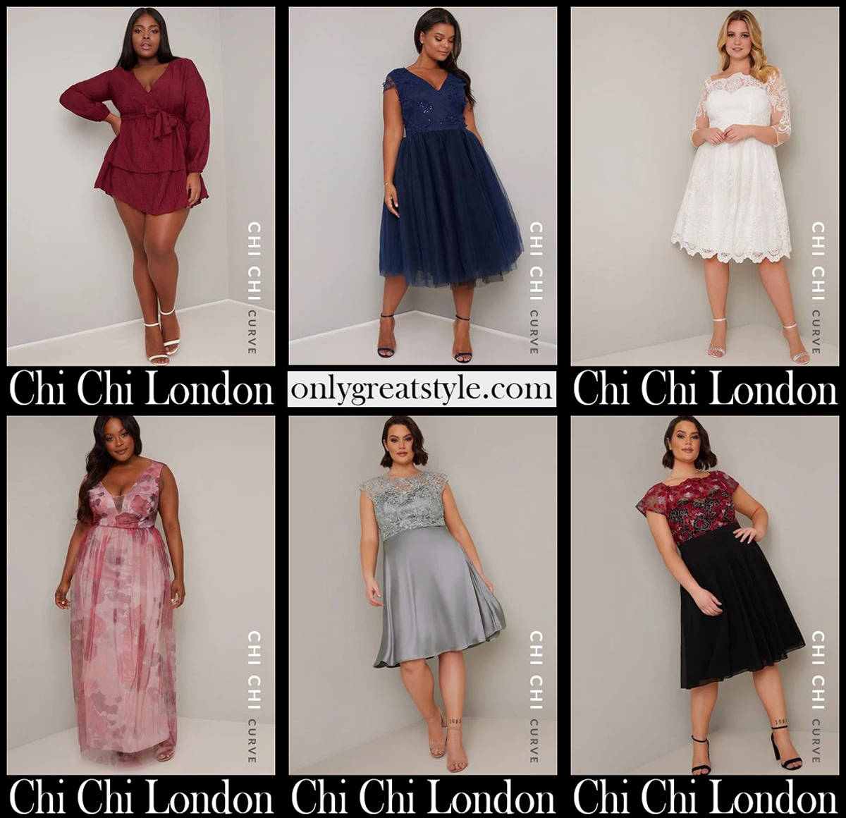 Plus size dresses Chi Chi London clothing fashion curvy