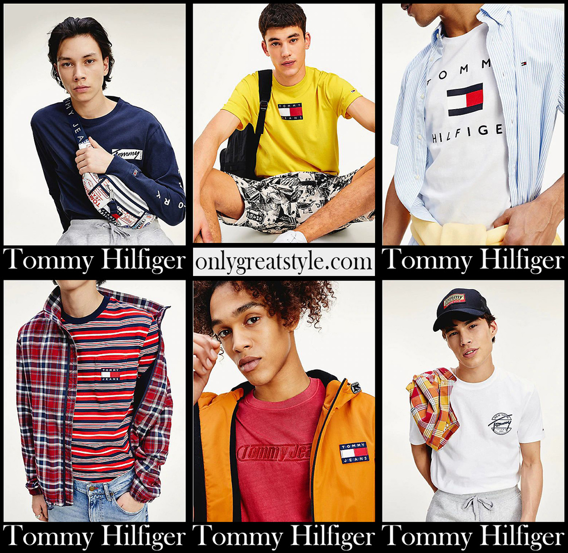 Tommy Hilfiger t shirts 2020 21 mens fashion clothing