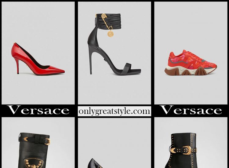 Versace shoes 2020 21 womens footwear new arrivals