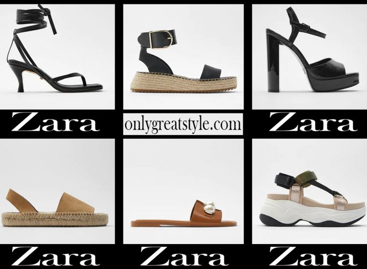 Zara sandals 2020 21 womens shoes new arrivals