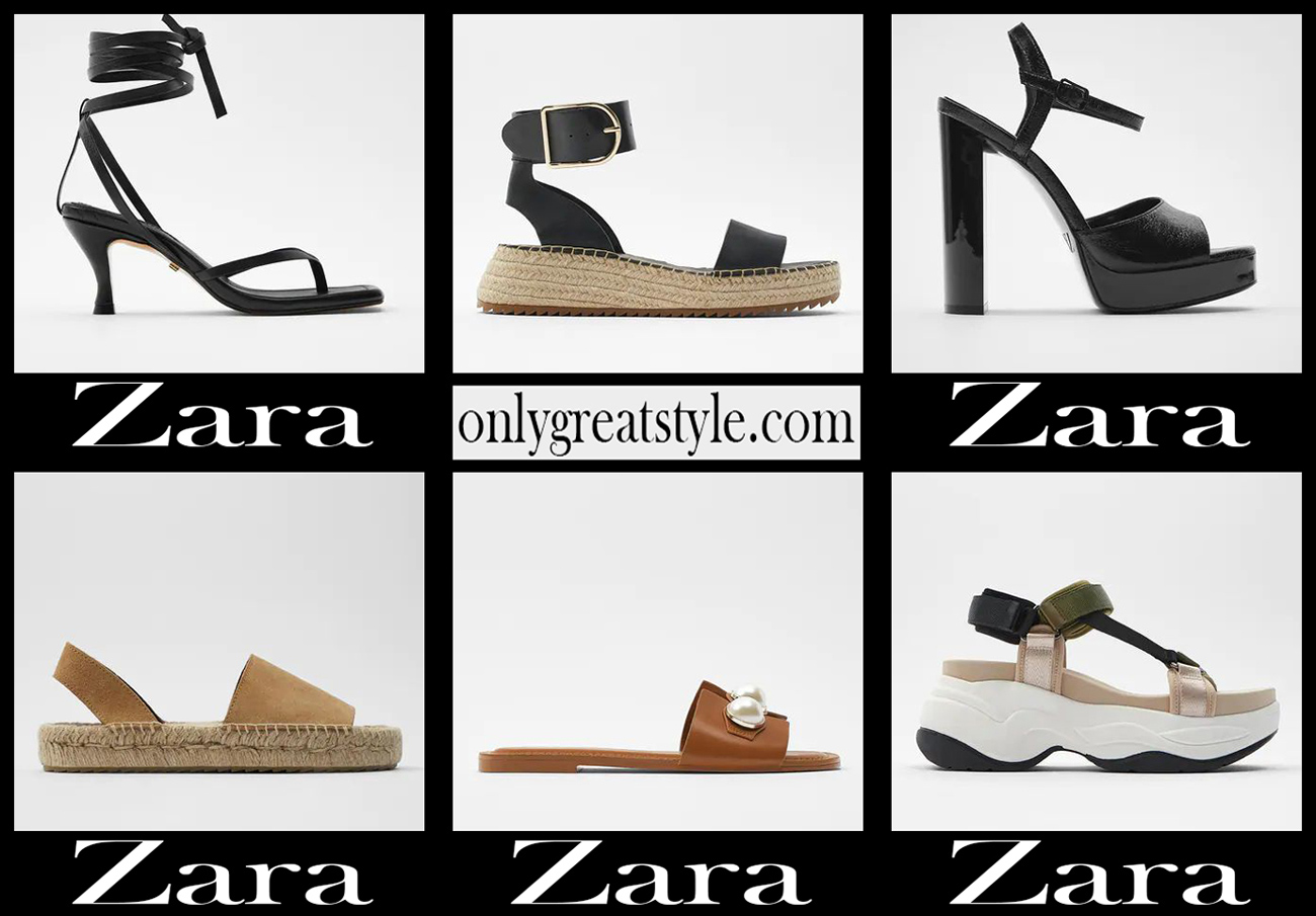 Zara sandals 2020 21 womens shoes new arrivals Zara sandals 2020 21 womens shoes new arrivals