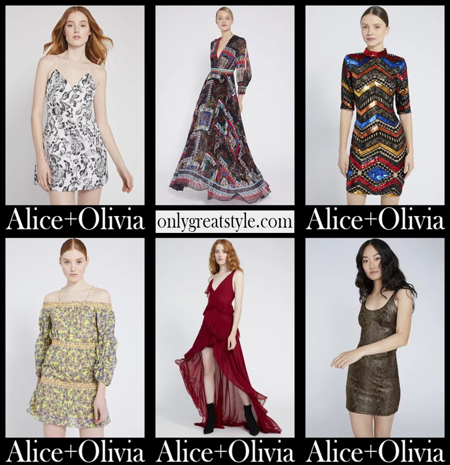 Alice Olivia dresses 2020 21 womens clothing new arrivals
