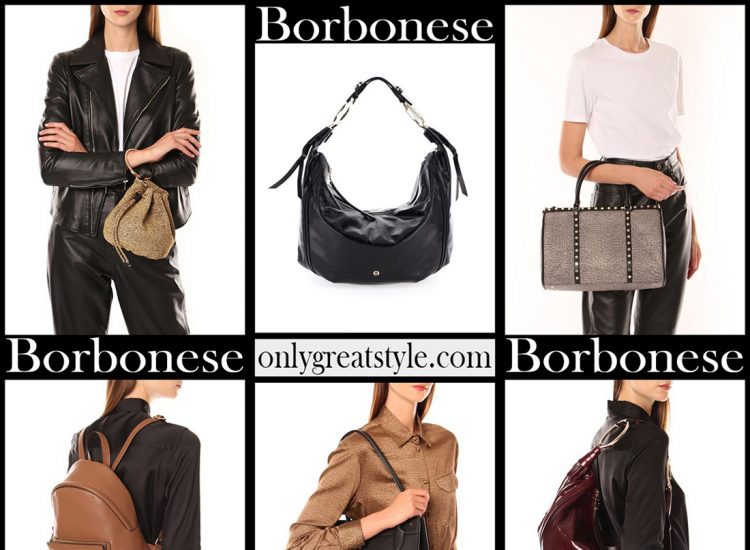 Borbonese bags 2020 21 womens handbags new arrivals