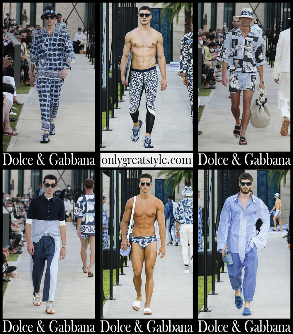 Fashion Dolce Gabbana 2021 menswear spring summer