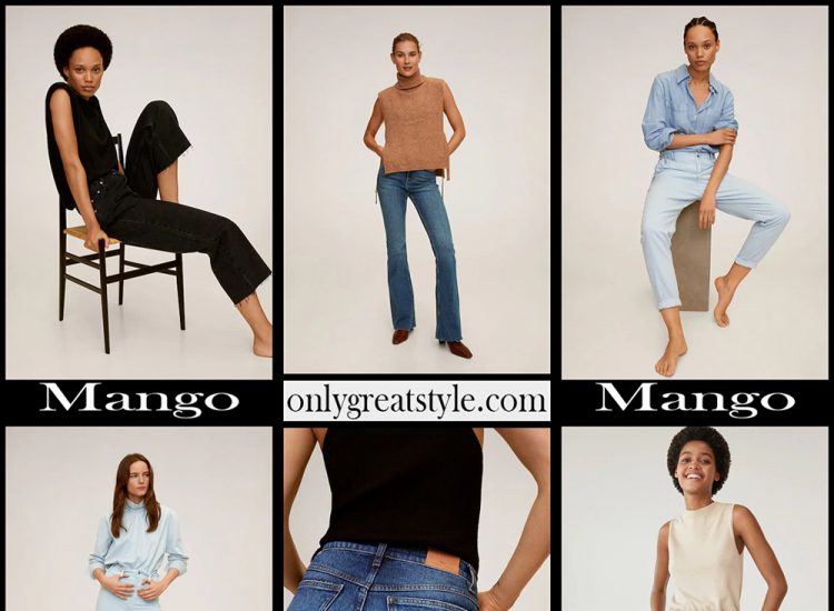 Mango denim 2020 21 jeans womens clothing look