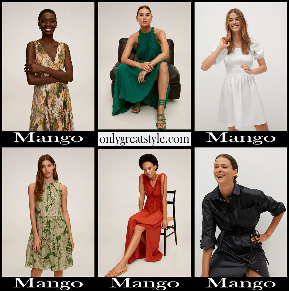 Mango dresses 2020 21 womens clothing new arrivals