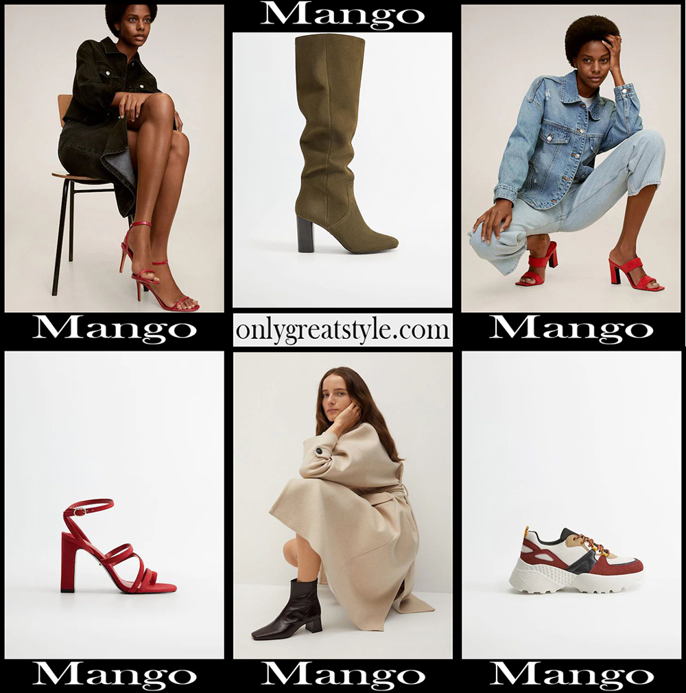 Mango shoes 2020 21 womens footwear new arrivals