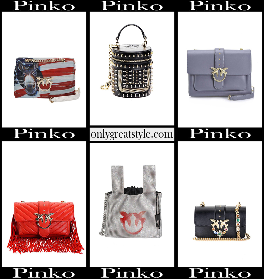 Pinko bags 2020 21 womens love bag new arrivals