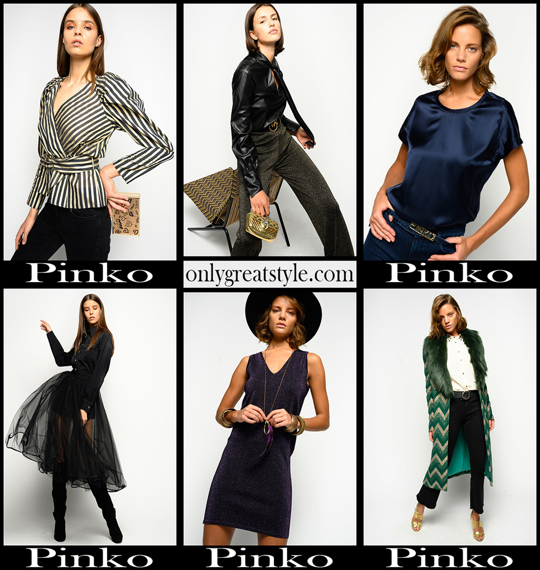 Pinko clothing 2020 21 new arrivals womenswear look