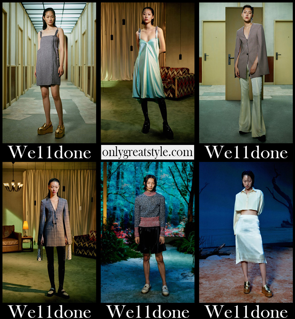 Clothing We11done 2021 womenswear spring summer Clothing We11done 2021 womenswear spring summer