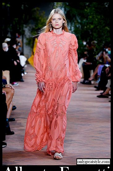 Fashion Alberta Ferretti spring summer 2021 womens clothing 15