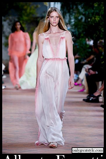 Fashion Alberta Ferretti spring summer 2021 womens clothing 16