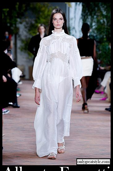 Fashion Alberta Ferretti spring summer 2021 womens clothing 17