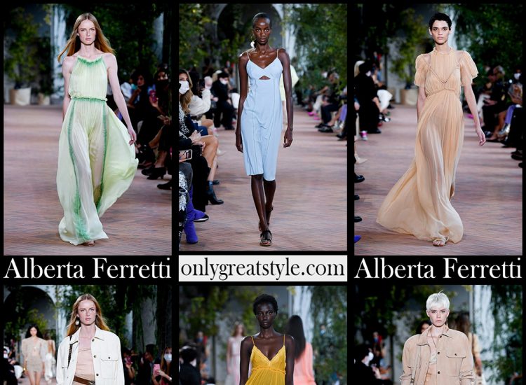 Fashion Alberta Ferretti spring summer 2021 womens clothing