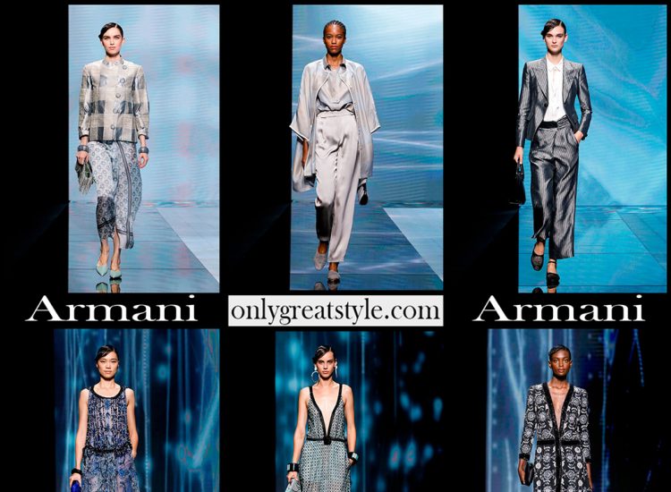 Fashion Armani spring summer 2021 womens clothing