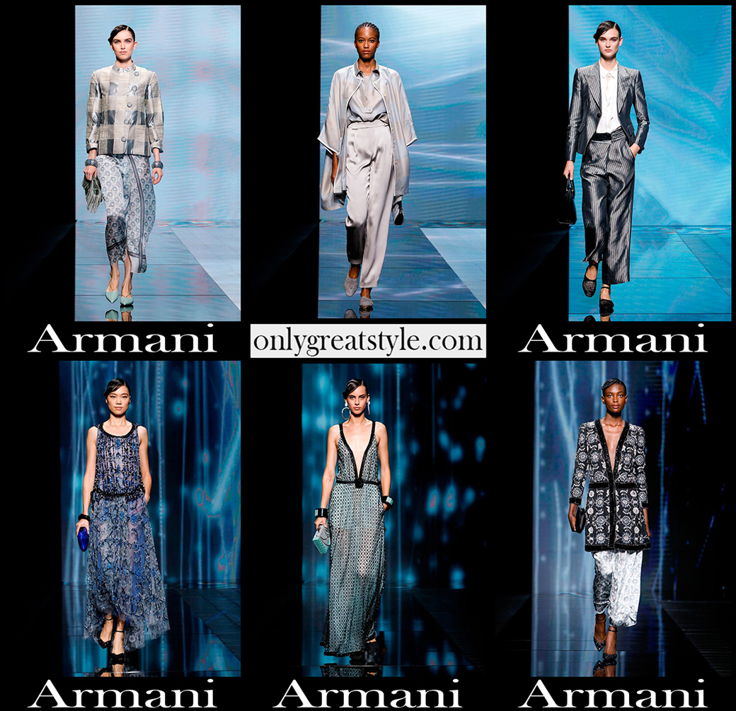 Fashion Armani spring summer 2021 womens clothing